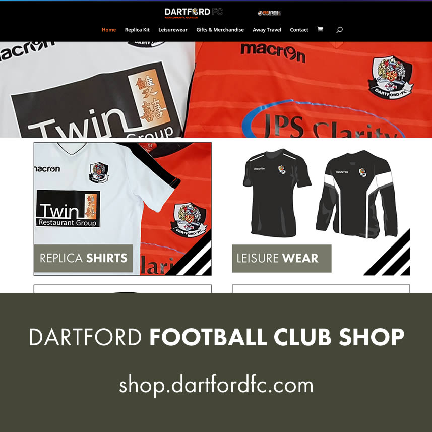 Dartford FC Onilne Shop
